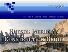 Tablet Screenshot of hudsonmeridian.com